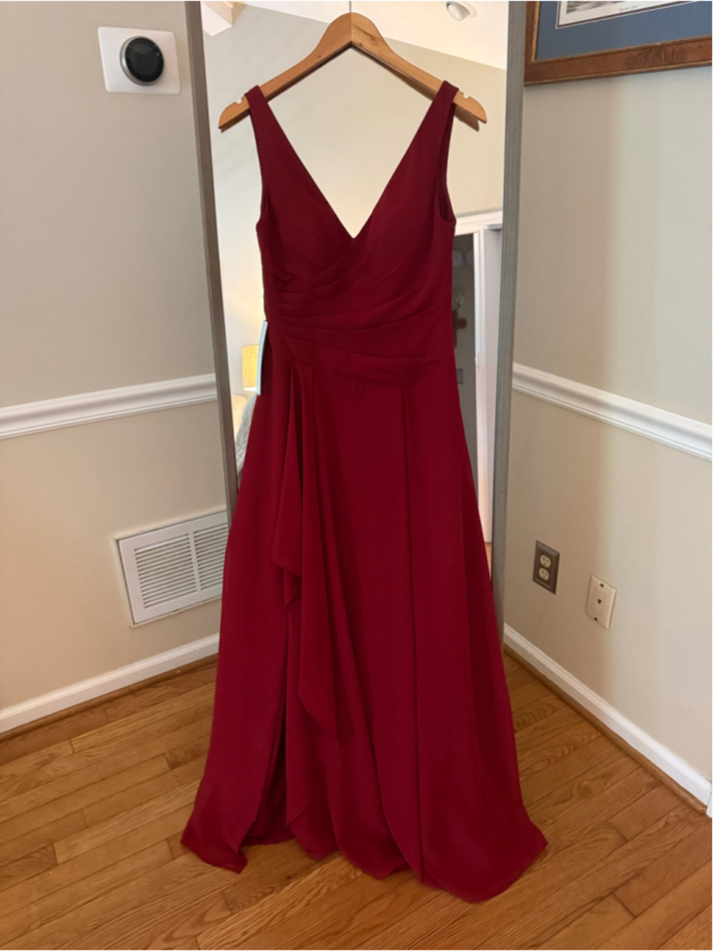 Women's Azazie Pomegranate Red Prom Dress Size 4